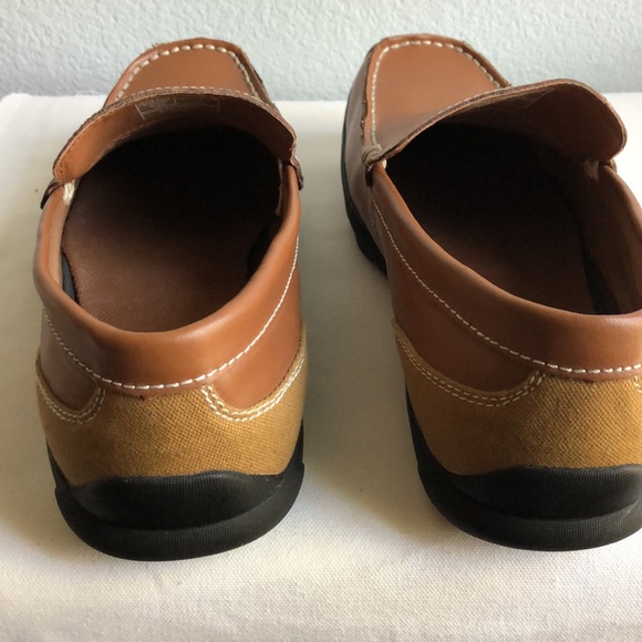 Perry Ellis slip on shoes for men loafers & slip ons casual leather size 10 - Picture 4 of 9